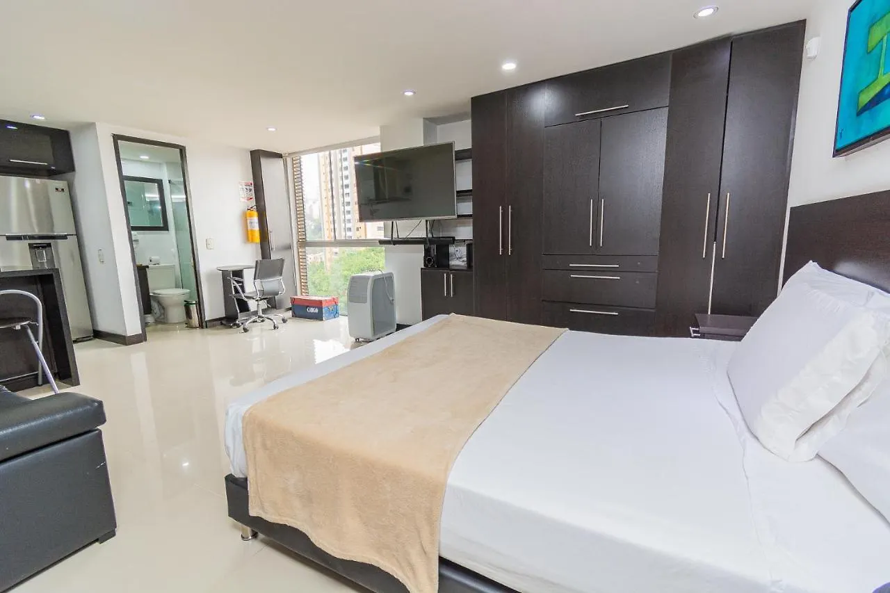 Apartmán Loft Moderno En El Poblado Con Vista Y Parqueadero Mio Lofts Medellín
