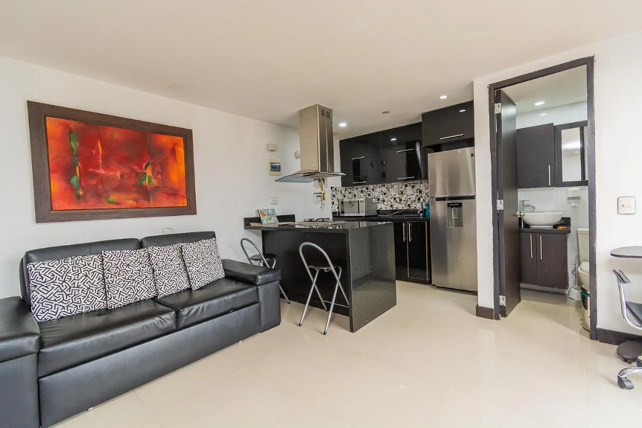 Loft Moderno En El Poblado Con Vista Y Parqueadero Mio Lofts Appartement Medellín