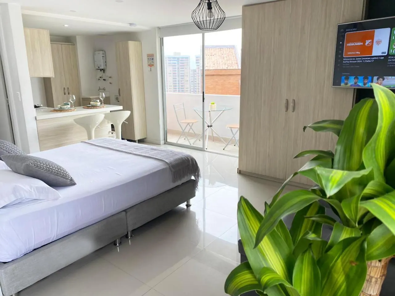 Apartmán Loft Moderno En El Poblado Con Vista Y Parqueadero Mio Lofts Medellín