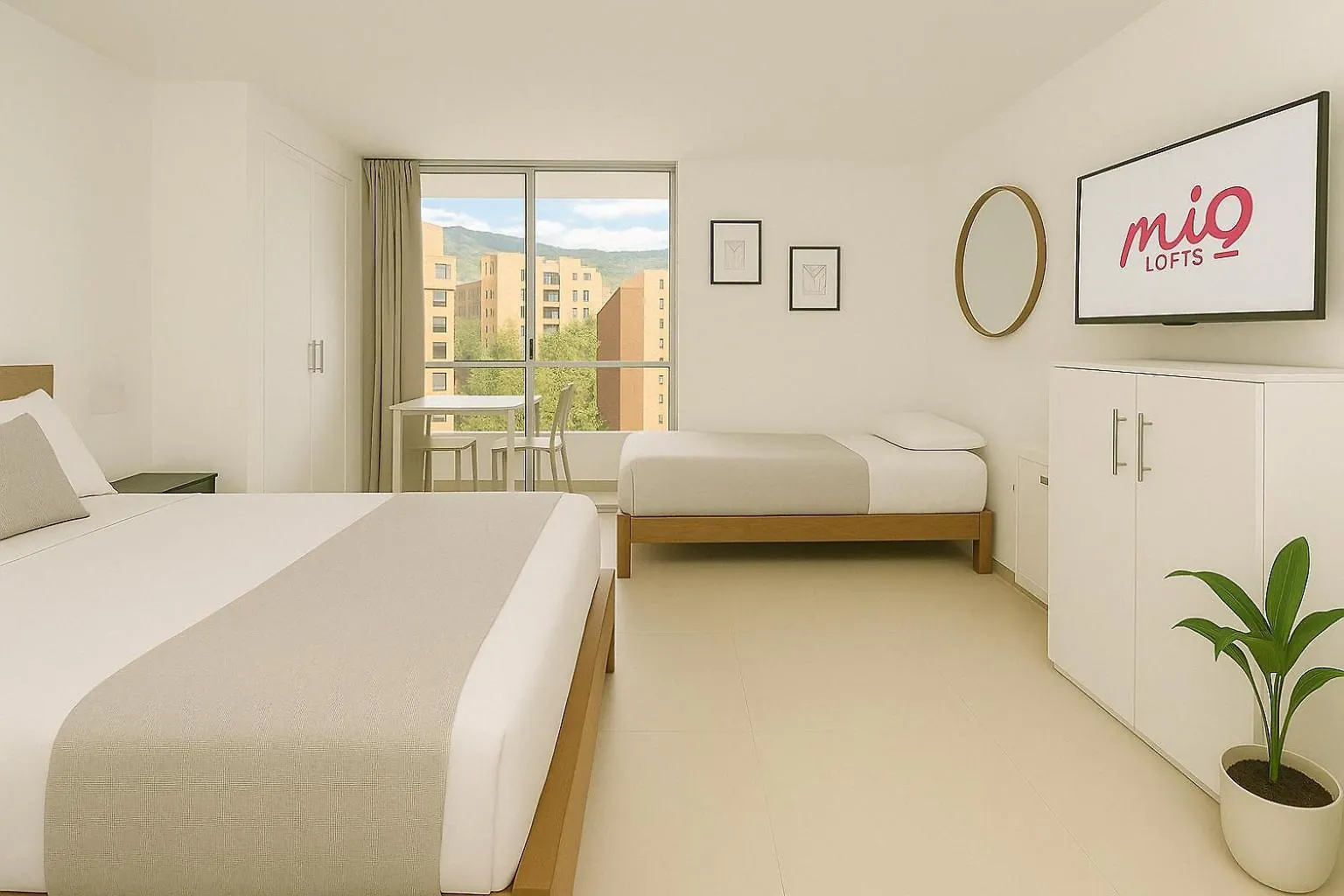 Apartmán Loft Moderno En El Poblado Con Vista Y Parqueadero Mio Lofts Medellín