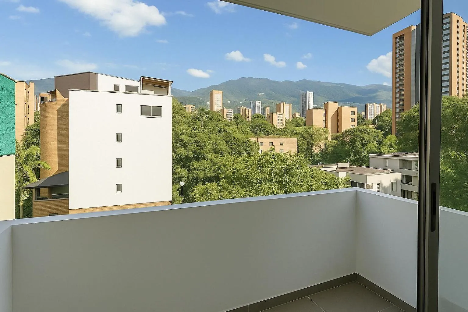 Apartmán Loft Moderno En El Poblado Con Vista Y Parqueadero Mio Lofts Medellín 0*,