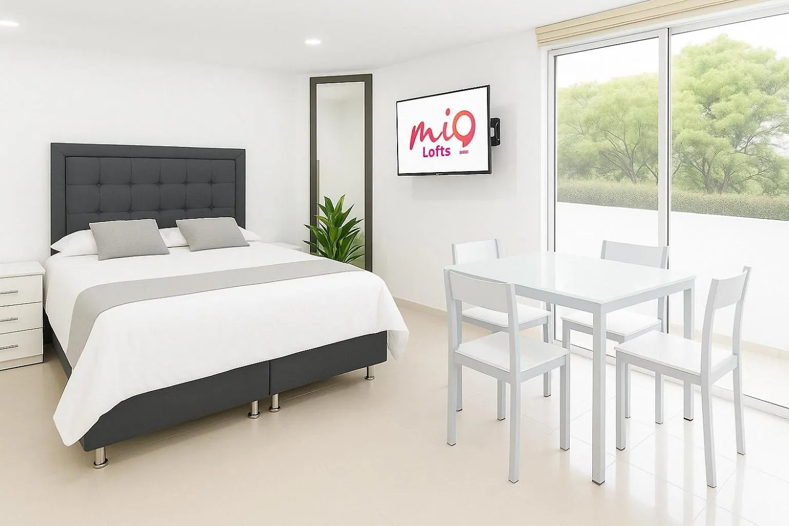 Loft Moderno En El Poblado Con Vista Y Parqueadero Mio Lofts Appartement