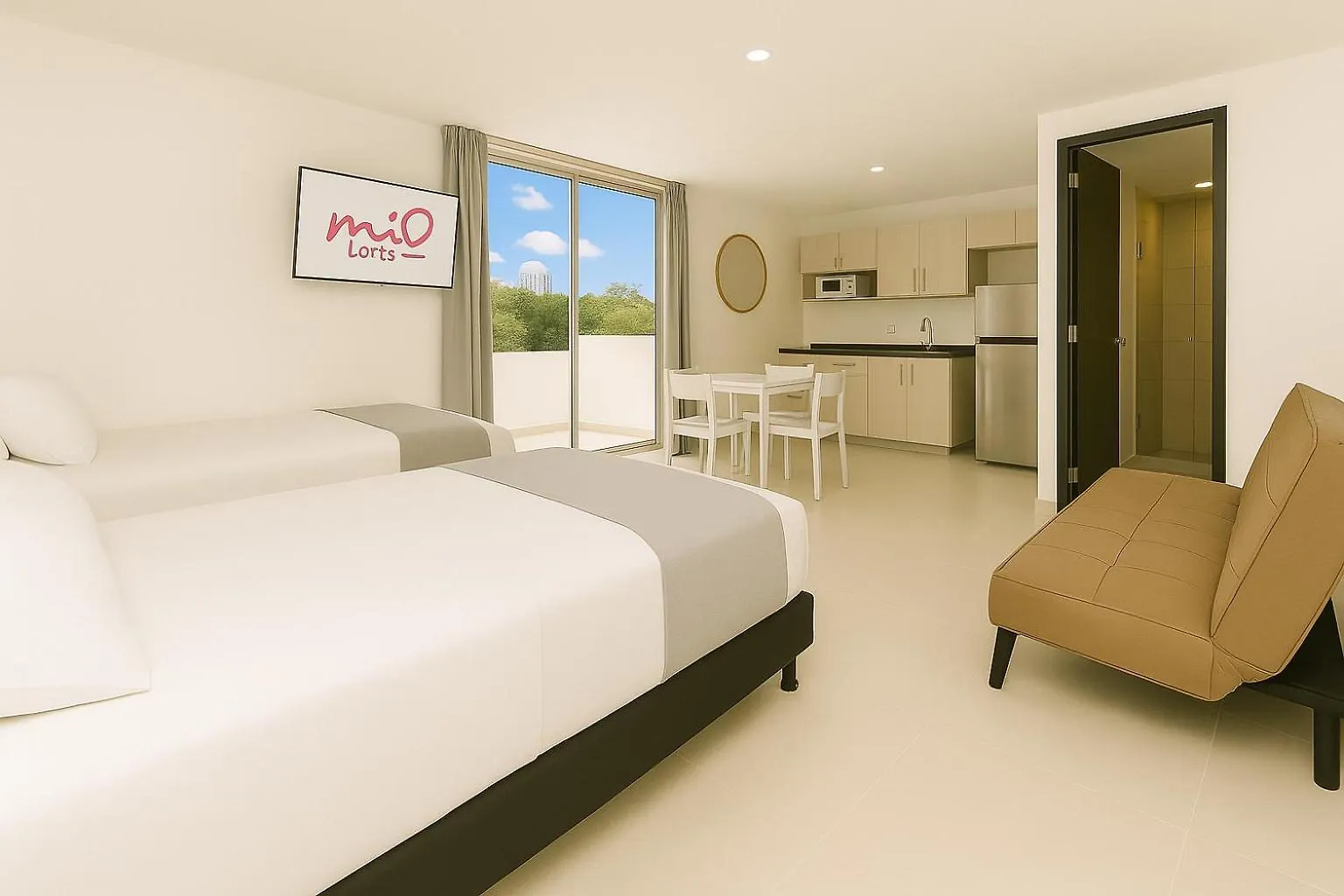 Loft Moderno En El Poblado Con Vista Y Parqueadero Mio Lofts