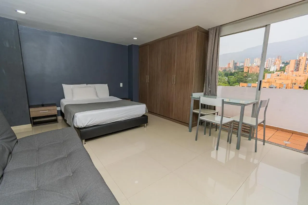 Loft Moderno En El Poblado Con Vista Y Parqueadero Mio Lofts Apartment Medellin 0*,