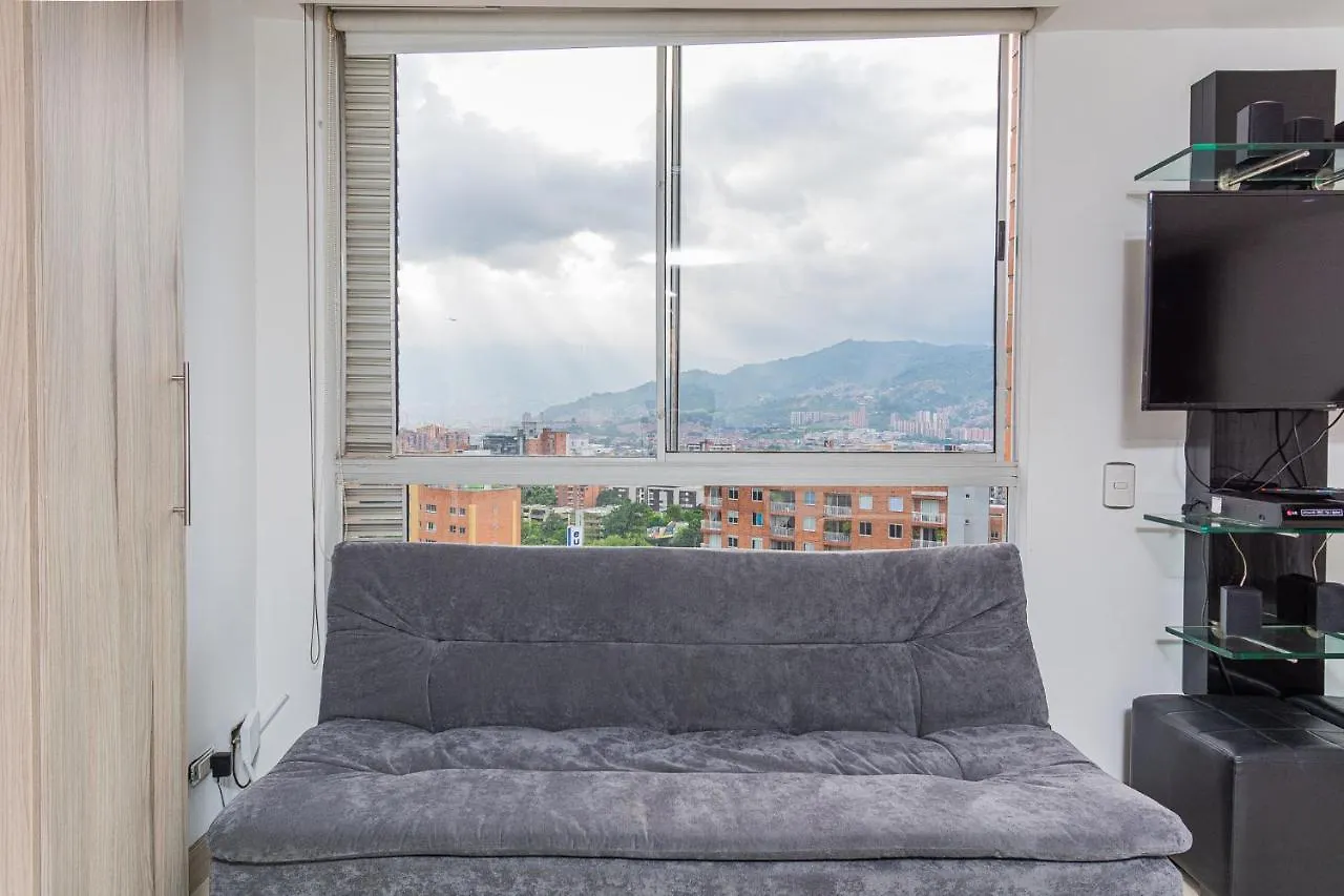 Loft Moderno En El Poblado Con Vista Y Parqueadero Mio Lofts Apartment Medellin
