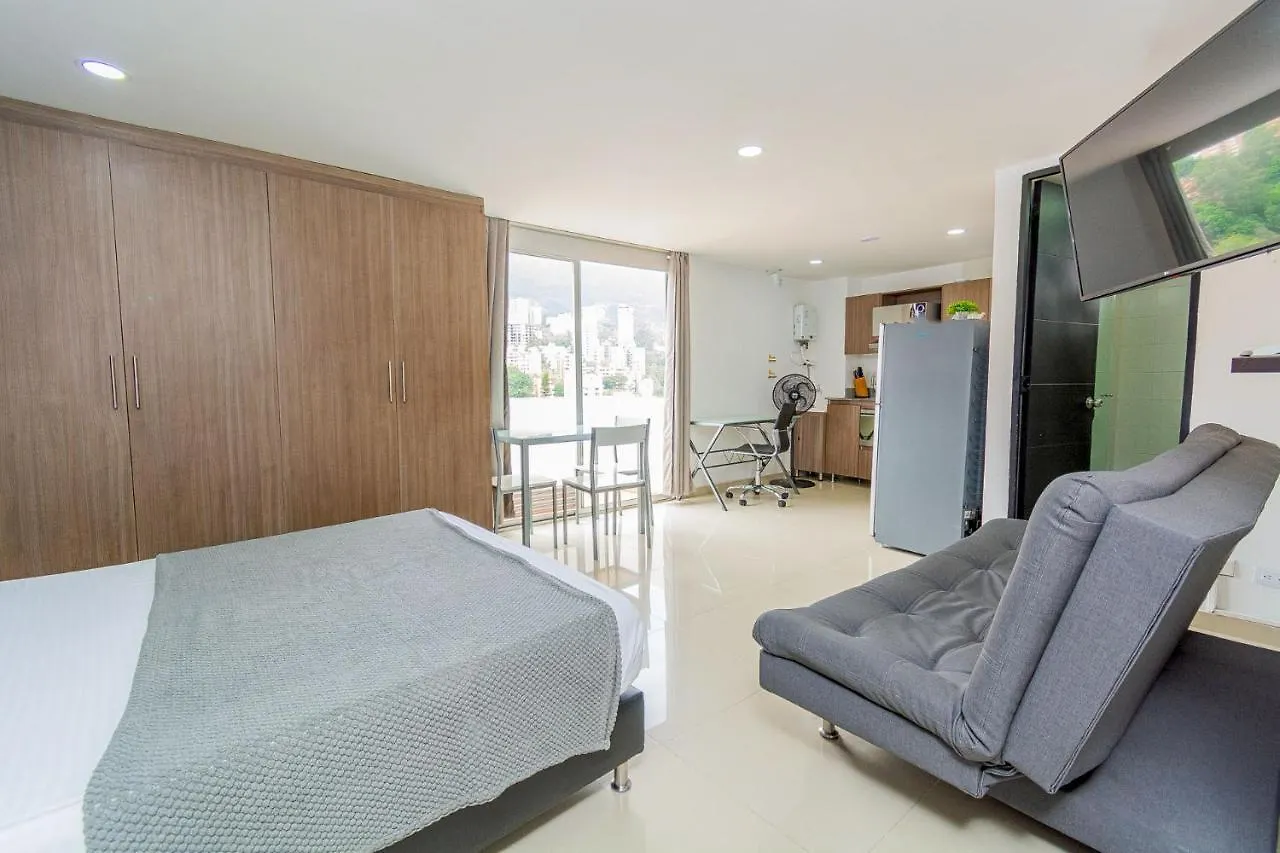 Apartment Loft Moderno En El Poblado Con Vista Y Parqueadero Mio Lofts