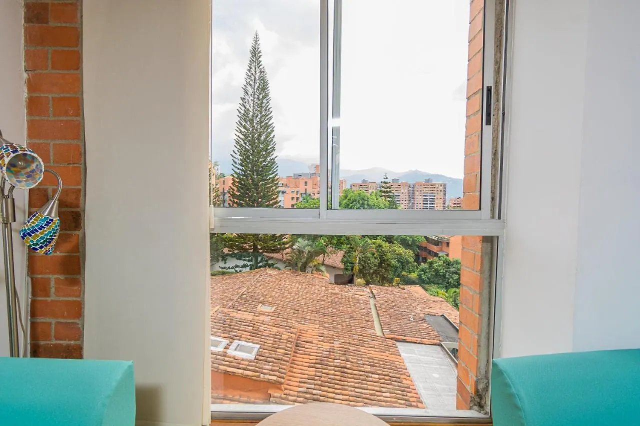 Apartment Loft Moderno En El Poblado Con Vista Y Parqueadero Mio Lofts