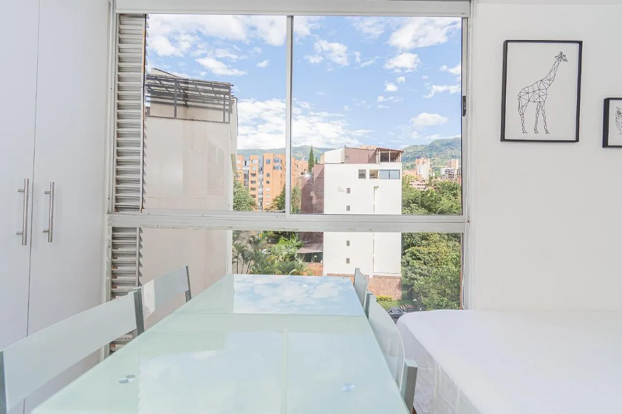 Loft Moderno En El Poblado Con Vista Y Parqueadero Mio Lofts Colombia