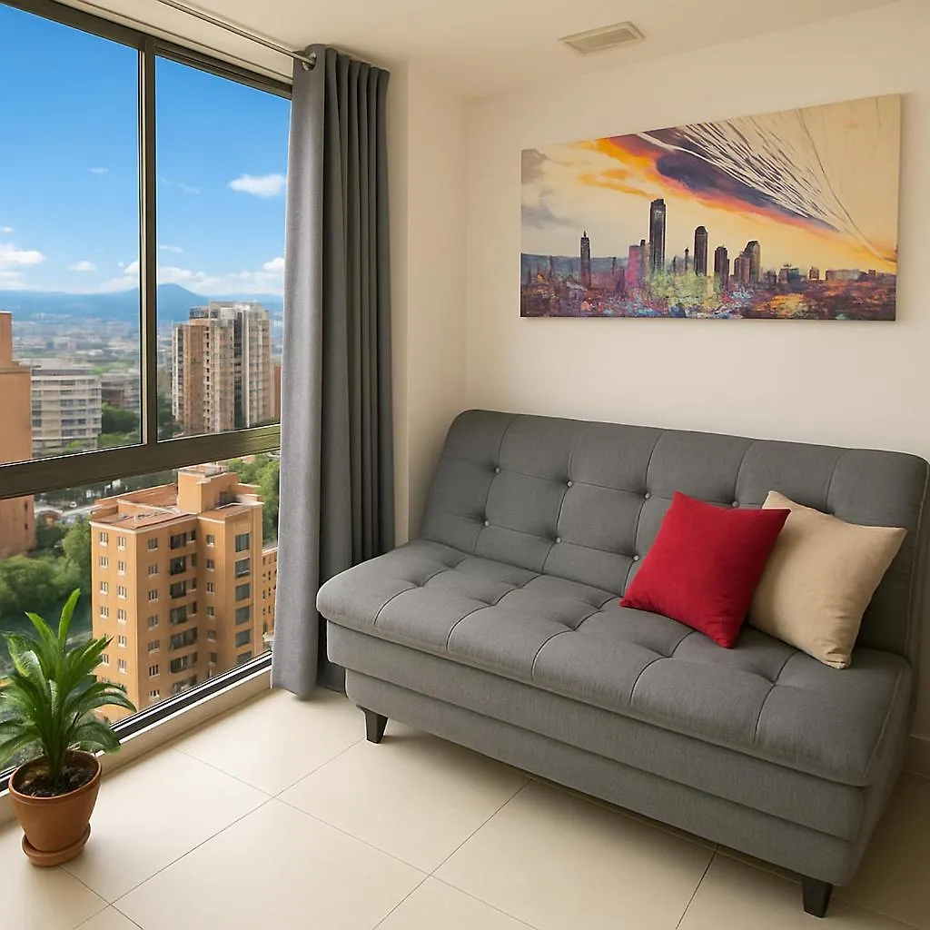 Loft Moderno En El Poblado Con Vista Y Parqueadero Mio Lofts Apartment Medellin