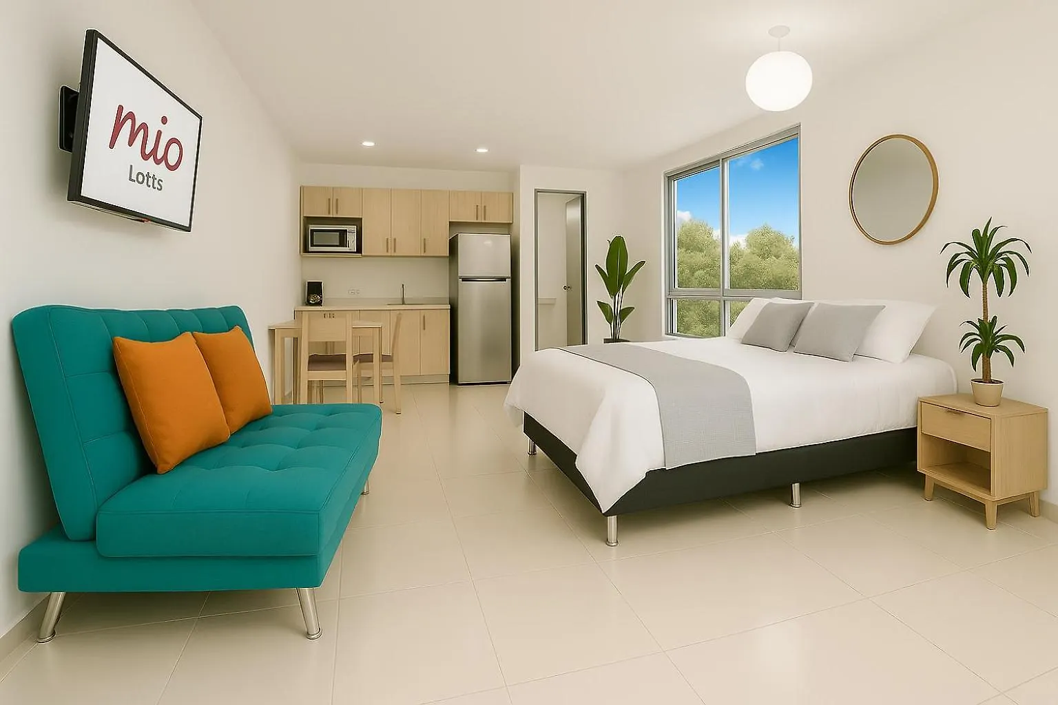 Loft Moderno En El Poblado Con Vista Y Parqueadero Mio Lofts Colombia
